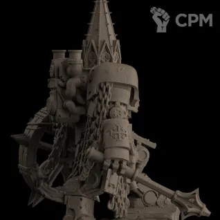 Описание картинки Shrine Anchorite от 30MfP по цене 2 000руб | Свободный Рынок Миниатюр - СРМ