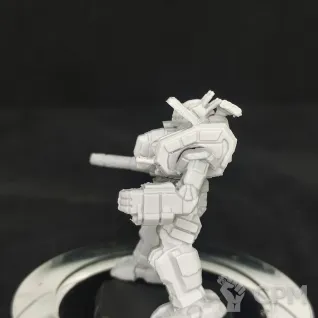 Описание картинки Hybrid Rifleman (60 тонн) от Dwarf Pirate Foundry по цене 450руб | Свободный Рынок Миниатюр - СРМ