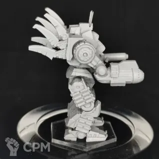 Описание картинки Зевс-Х ZEU-X4 (80 тонн) от Dwarf Pirate Foundry по цене 350руб | Свободный Рынок Миниатюр - СРМ