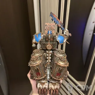 Описание картинки Khorne Lord of Skulls от Dwaerg по цене 18 500руб | Свободный Рынок Миниатюр - СРМ