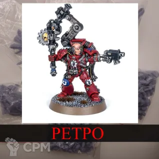 Описание картинки Techmarine (3rd Edition) от White Rhino по цене 299руб | Свободный Рынок Миниатюр - СРМ