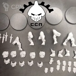 Описание картинки Adeptus Custodes bodies от ССП по цене 850руб | Свободный Рынок Миниатюр - СРМ