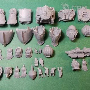 Описание картинки Legio Custodes Telemon Heavy Dreadnought + 2 РУКИ от Plants vs Zombies по цене 2 560руб | Свободный Рынок Миниатюр - СРМ