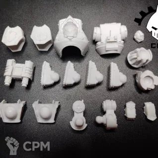 Описание картинки Relic Contemptor Dreadnought body от ССП по цене 1 100руб | Свободный Рынок Миниатюр - СРМ