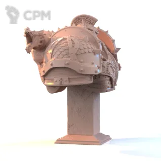 Описание картинки Alpharius Omegon Bust от Kapers Point по цене 1 251руб | Свободный Рынок Миниатюр - СРМ