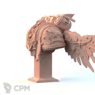 Описание картинки Corvus Corax Bust от Kapers Point по цене 1 251руб | Свободный Рынок Миниатюр - СРМ