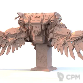 Описание картинки Corvus Corax Bust от Kapers Point по цене 1 251руб | Свободный Рынок Миниатюр - СРМ