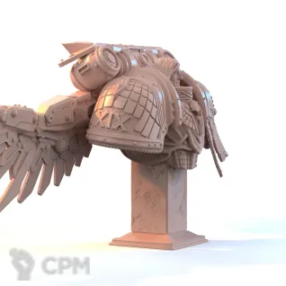 Описание картинки Corvus Corax Bust от Kapers Point по цене 1 251руб | Свободный Рынок Миниатюр - СРМ