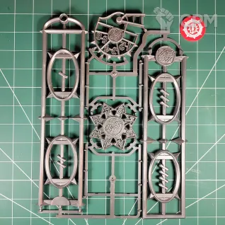 Описание картинки Blood Bowl Templates от Vault Boy по цене 2 498руб | Свободный Рынок Миниатюр - СРМ