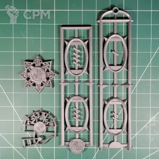 Описание картинки Blood Bowl Templates от Vault Boy по цене 2 498руб | Свободный Рынок Миниатюр - СРМ