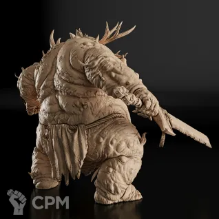 Описание картинки Great Unclean One Nurgle Фигурка (Warhammer) от GAS3TXD  по цене 4 900руб | Свободный Рынок Миниатюр - СРМ