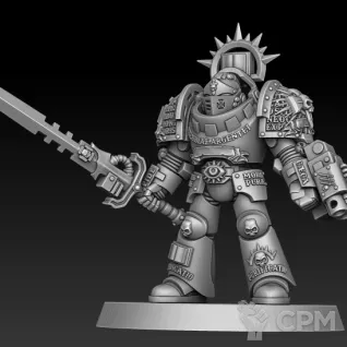 Описание картинки Brotherhood Terminator Squad от MrMetalHorror по цене 900руб | Свободный Рынок Миниатюр - СРМ