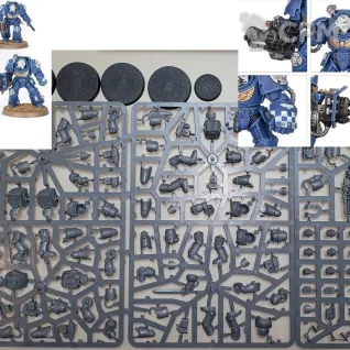 Описание картинки Terminator Assault Squad (5), ориг мультипарт, на литнике от Утка по цене 4 500руб | Свободный Рынок Миниатюр - СРМ