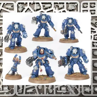 Описание картинки Terminator Squad Multipart от Bernadotte по цене 4 750руб | Свободный Рынок Миниатюр - СРМ