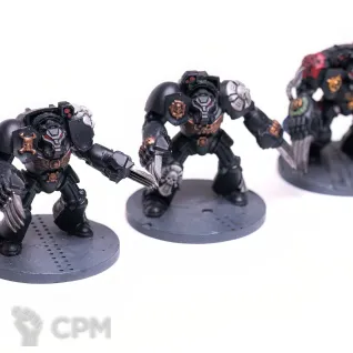 Описание картинки Terminator Assault Squad от Hakon по цене 1 500руб | Свободный Рынок Миниатюр - СРМ