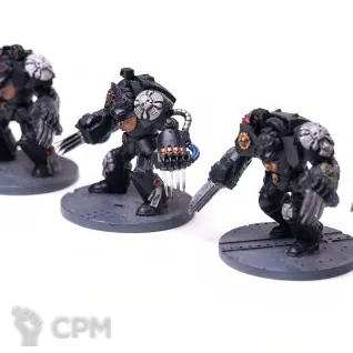 Описание картинки Terminator Assault Squad от Hakon по цене 1 500руб | Свободный Рынок Миниатюр - СРМ