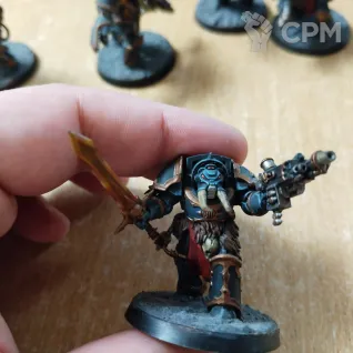 Описание картинки Chaos terminator squad от ЧехМен по цене 5 000руб | Свободный Рынок Миниатюр - СРМ