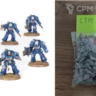 Описание картинки Terminators (Литье) от Барахолка CTPEJIKA по цене 2 100руб | Свободный Рынок Миниатюр - СРМ
