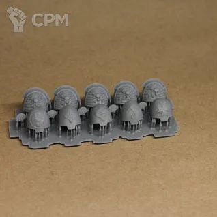 Описание картинки Набор наплечников для дэзвотч терминаторов (deathwatch terminators shoulders pads) от мезеров александр по цене 450руб | Свободный Рынок Миниатюр - СРМ