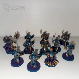 Описание картинки Scarab Occult Terminators + Sorcerer, оригинал от fuseddisplay по цене 4 500руб | Свободный Рынок Миниатюр - СРМ