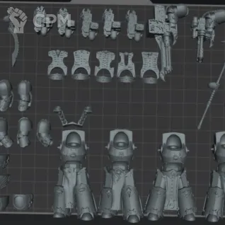 Описание картинки Scarab Occult Terminators от Магазин Омегона по цене 1 000руб | Свободный Рынок Миниатюр - СРМ