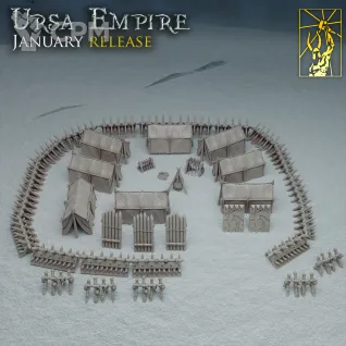 Описание картинки Ursa Empire от 3Д-Печка по цене 3 000руб | Свободный Рынок Миниатюр - СРМ