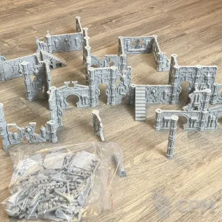 Описание картинки Модульный террейн Модель Cobalt Foundry (28mm), Rampart Modular Terrain от Rebus по цене 5 500руб | Свободный Рынок Миниатюр - СРМ