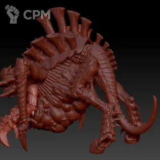 Описание картинки Tervigon от MrMetalHorror по цене 1 700руб | Свободный Рынок Миниатюр - СРМ