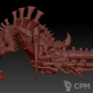 Описание картинки Tyrannofex от MrMetalHorror по цене 1 800руб | Свободный Рынок Миниатюр - СРМ