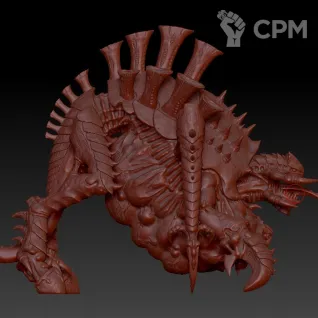 Описание картинки Tervigon от MrMetalHorror по цене 1 700руб | Свободный Рынок Миниатюр - СРМ