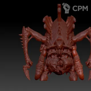 Описание картинки Tervigon от MrMetalHorror по цене 1 700руб | Свободный Рынок Миниатюр - СРМ