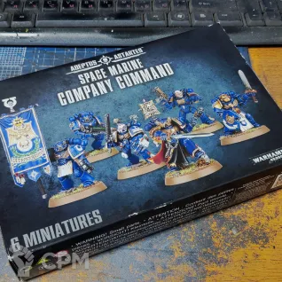 Описание картинки Space Marines: Company Command от Monger по цене 16 450руб | Свободный Рынок Миниатюр - СРМ