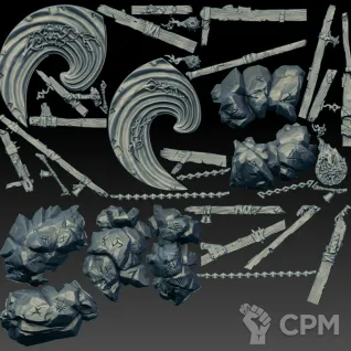 Описание картинки Gnawhole (Scan) от AxeL's Forge по цене 2 500руб | Свободный Рынок Миниатюр - СРМ