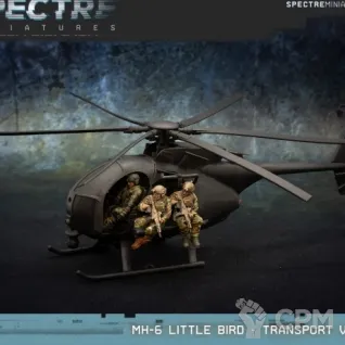Описание картинки MH-6 Little bird от Wardog Workshop по цене 2 500руб | Свободный Рынок Миниатюр - СРМ