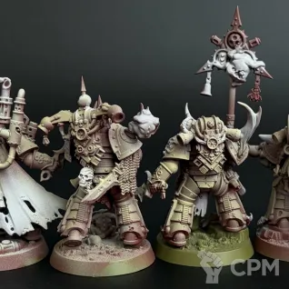 Описание картинки Plague Marine Kill Team от  по цене 4 000руб | Свободный Рынок Миниатюр - СРМ