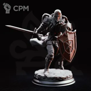 Описание картинки Blight Stricken Knights - The Blight's Warriors от PocketSized Prints по цене 800руб | Свободный Рынок Миниатюр - СРМ