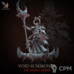 Описание картинки VOID SUMMONER THE ABYSSAL GLIDER от Manufactorum76 по цене 750руб | Свободный Рынок Миниатюр - СРМ