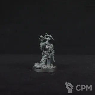 Описание картинки Black Templars Primaris Apothecary от Sanctureon по цене 3 500руб | Свободный Рынок Миниатюр - СРМ