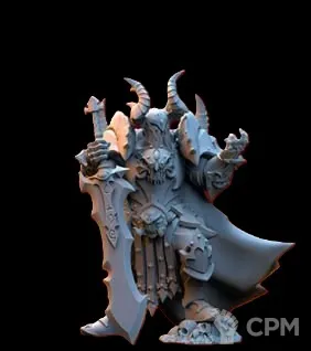 Описание картинки Chaos Lord. от Shizoface по цене 200руб | Свободный Рынок Миниатюр - СРМ
