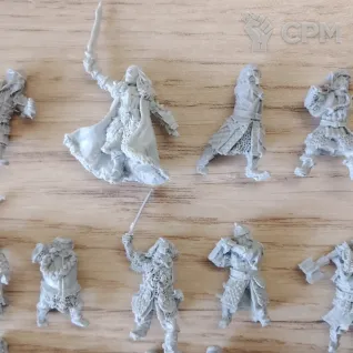 Описание картинки THE CHAMPIONS OF EREBOR. от Серж по цене 1 400руб | Свободный Рынок Миниатюр - СРМ