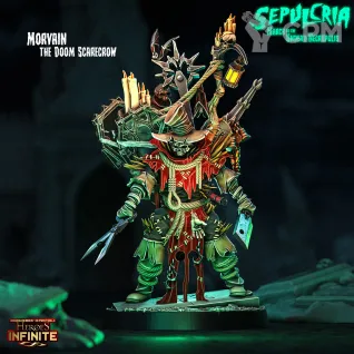 Описание картинки Morvain the Doom Scarecrow от Brutality по цене 500руб | Свободный Рынок Миниатюр - СРМ
