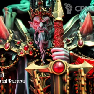 Описание картинки Vampire Lord от MrMetalHorror по цене 400руб | Свободный Рынок Миниатюр - СРМ