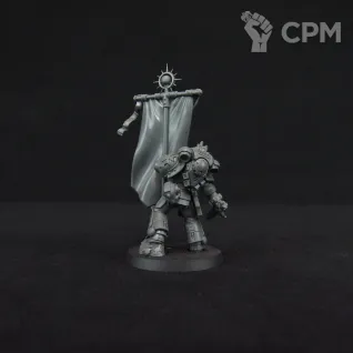 Описание картинки Black Templars Primaris Ancient от Sanctureon по цене 4 500руб | Свободный Рынок Миниатюр - СРМ