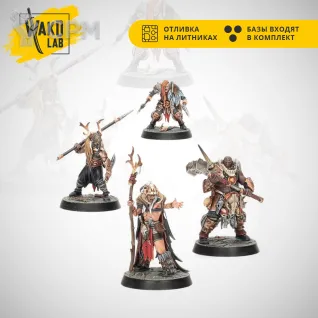Описание картинки The Gnarlspirit Pack от Wako Lab (Recast) по цене 1 260руб | Свободный Рынок Миниатюр - СРМ