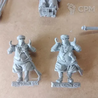Описание картинки The Golden King of Abrakhân от Серж по цене 600руб | Свободный Рынок Миниатюр - СРМ