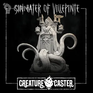 Описание картинки Sin Eater The Great Hunger от Manufactorum76 по цене 1 425руб | Свободный Рынок Миниатюр - СРМ