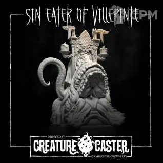 Описание картинки Sin Eater The Great Hunger от Manufactorum76 по цене 1 425руб | Свободный Рынок Миниатюр - СРМ