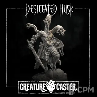 Описание картинки Dessicated Husk The Great Hunger от Manufactorum76 по цене 400руб | Свободный Рынок Миниатюр - СРМ