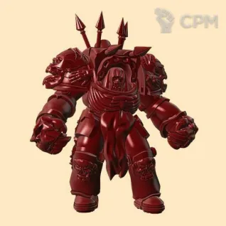 Описание картинки Chaos Terminators (5шт) от Studio Cockatoo по цене 1 210руб | Свободный Рынок Миниатюр - СРМ