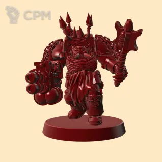 Описание картинки Chaos Terminators (5шт) от Studio Cockatoo по цене 1 210руб | Свободный Рынок Миниатюр - СРМ